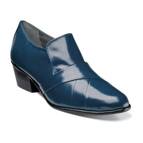 Stacy Adams "Soto" Navy Soft Leather Shoes 24820-410